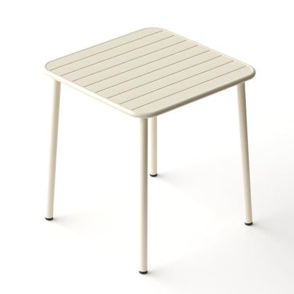 Sera square table outdoor courtyard table villa open air dining table waterproof table retro American modern simple balcony table coffee table