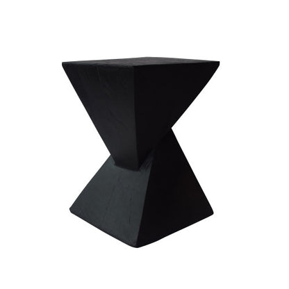 TESS Modern Side Table – Stylish End Table Compatible with Living Room, Bedroom, or Office,Versatile Home Furniture,Black Color