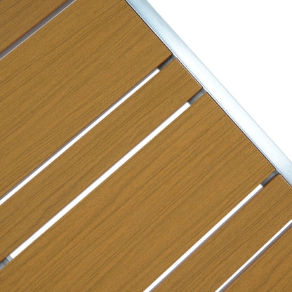 Cora Outdoor Aluminum Coffee Table