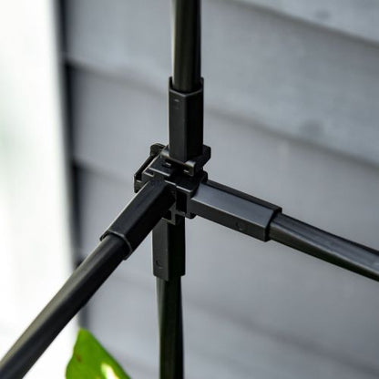 Outsunny Raised Garden Bed with Trellis, Self-Watering Planter Box, 69.7" Tomato Planters for Climbing Plants Vegetable Vine Flowers