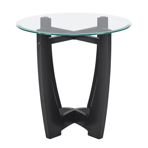 23.5inch  Round Glass Coffee Table