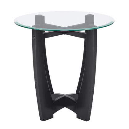 23.5inch  Round Glass Coffee Table