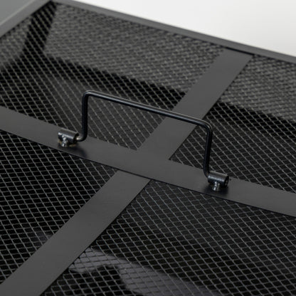 36-inch Iron Fire Pit Table Wood-burning stove