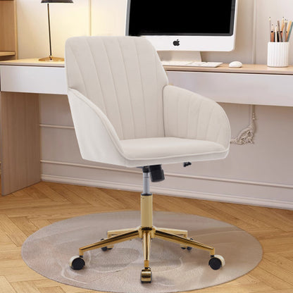 Adjustable Office Chair, Home Bedroom, Ergonomic Swivel Chair, Backrest Seat, Comfortable for Long Sitting