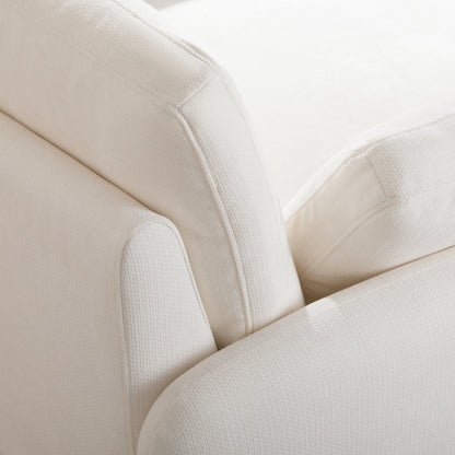 50*43 inch  Oversized Chenille Wide-Deep Single Accent Armchair with Pillows