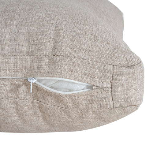 Noah Outdoor Club Chair Cushion Set, Seat Cushion and Back Cushion, Beige