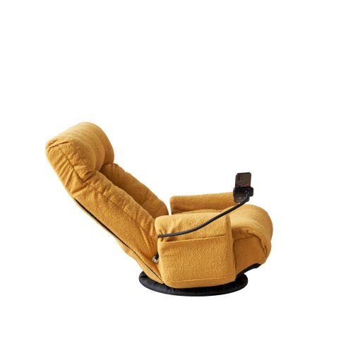 5-Angle Adjustable 360 degree  Rotatable Leisure Sofa Chair with Phone Holder