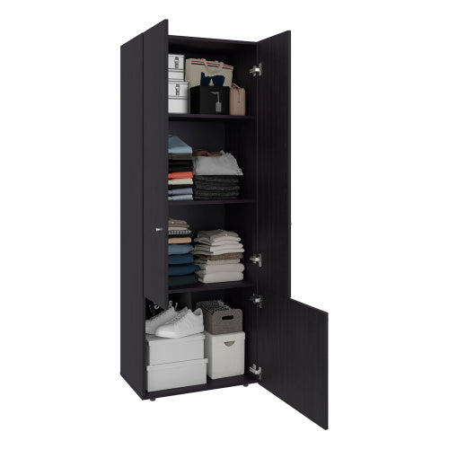 Armoire Extension Duo, Bedroom, Black