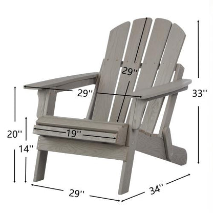 Oversize Embossed Wooden Outdoor Folding  Chair with Pre-Assembled BackRest & SeatBoard, Wood Patio Chair for Garden Backyard Porch Pool Deck Firepit