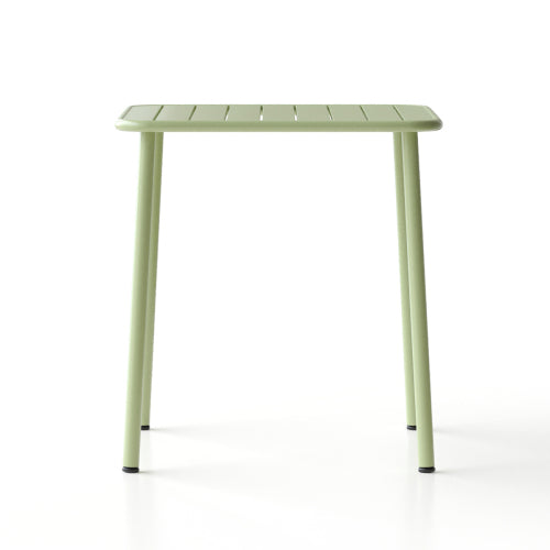 Sera square table (green) outdoor courtyard table villa open air dining table waterproof table retro American modern simple balcony table coffee table