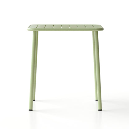 Sera square table (green) outdoor courtyard table villa open air dining table waterproof table retro American modern simple balcony table coffee table