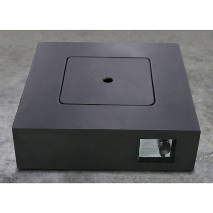 Fiber Reinforced Concrete Propane Gas Fire Pit table