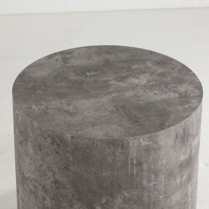 Set of 2 Faux Concrete Nesting Coffee Tables