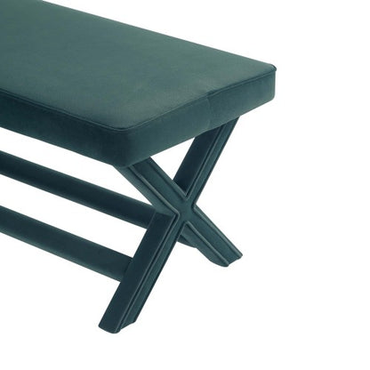 Accent Bench in Forest Green