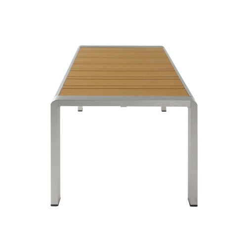 Cora Outdoor Aluminum Coffee Table