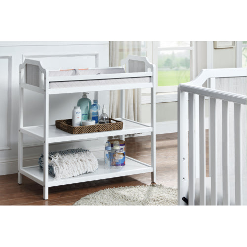 Changing Table White/Graystone