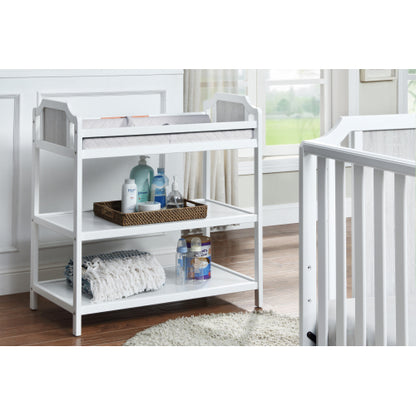 Changing Table White/Graystone