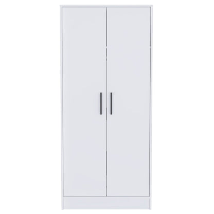 Double Door Armoire, One Cabinet, Hidden Drawer