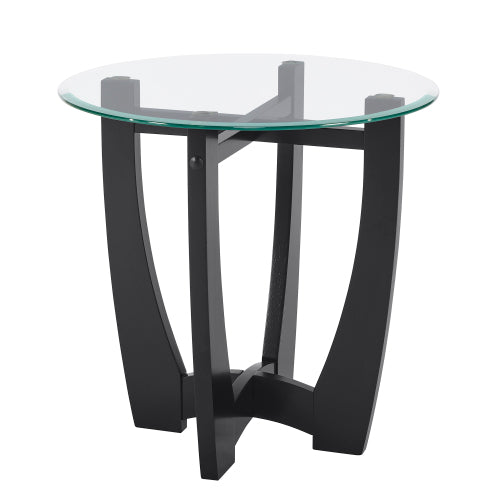 23.5inch  Round Glass Coffee Table