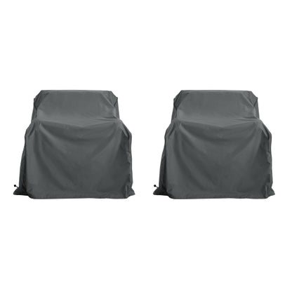 SHIELD PATIO OUTDOOR CLUB CHAIR COVER, DARK GRAY