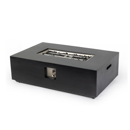 Concrete Propane Gas Fire Pit Table