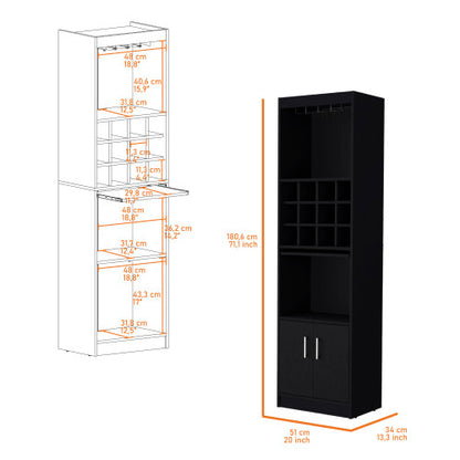 Bar Cabinet multistorage with wine storage