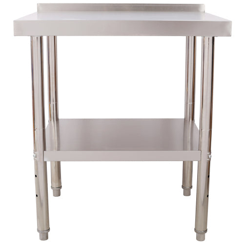 30inch x 24inch x 35.5inch Stainless Steel Prep Table 440lb Load Capacity Adjustable Undershelf Commercial