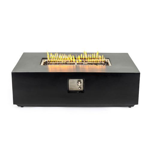 Concrete Propane Gas Fire Pit Table