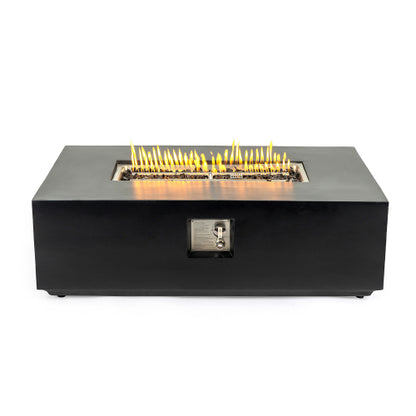 Concrete Propane Gas Fire Pit Table