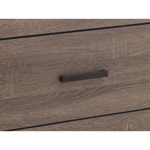 Barrel Oak 2-Drawer Nightstand