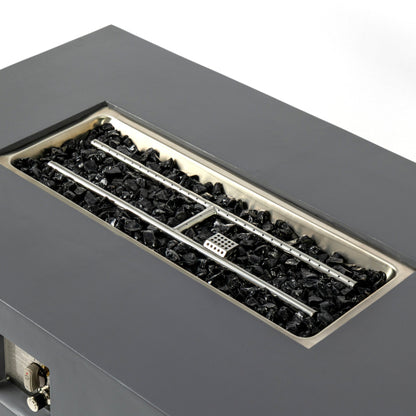 Concrete Propane/Natural Gas Fire Pit Table