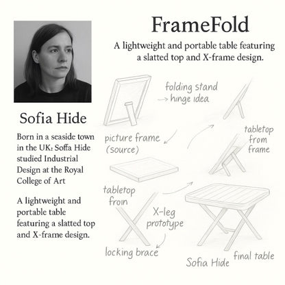 Holiday - 2-Pack Warm Grey Modern Lounge Chairs – Indoor/Outdoor All-Weather PP Plastic with Modern folding indoor/outdoor multi-functional square table- PP tabletop with metal legs(White, khaki)