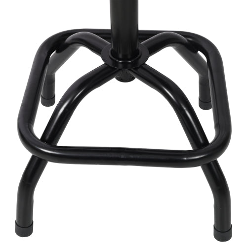 360° Swivel Adjustable Height Bar Stool with High Back Support, Modern Counter Stool for Bar, Shop, Kitchen