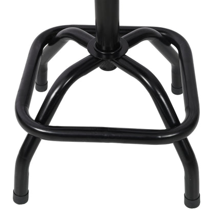 360° Swivel Adjustable Height Bar Stool with High Back Support, Modern Counter Stool for Bar, Shop, Kitchen