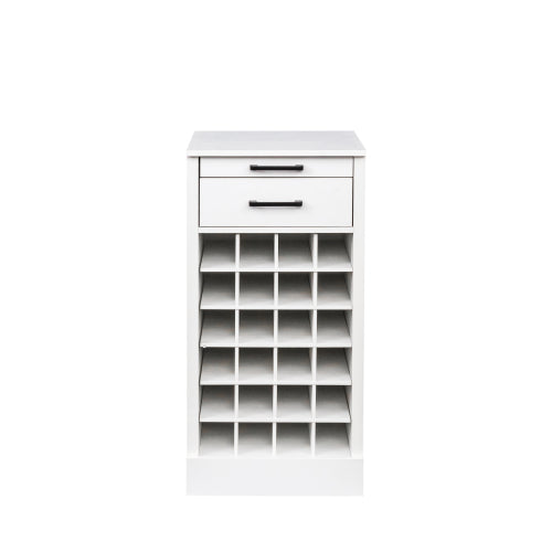 WHITE  color modular 24  wine bar cabinet Buffet Cabinet
