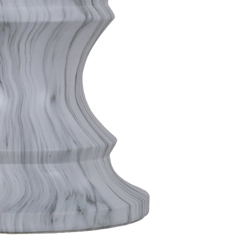 Cement Outdoor End Tables for Patio, GardenAccent Table Faux Terrazzo Accent Table, Modern Small Round Side Tablefor Outside, Tree Stump Garden Stool DrumTable indoor and Outdoor