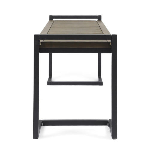 HOPKINS INDUSTRIAL WOOD AND METAL BENCH