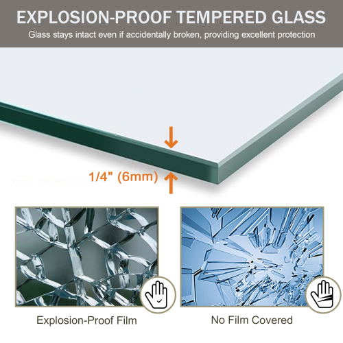 44-48 in. W x 72 in. H Double Sliding Shower Door, Semi-frameless Bypass Bathroom Sliding Door with 1/4" (6mm) Tempered Glass for Walk-in Shower, Brushed Nickel 24D03-48BNX