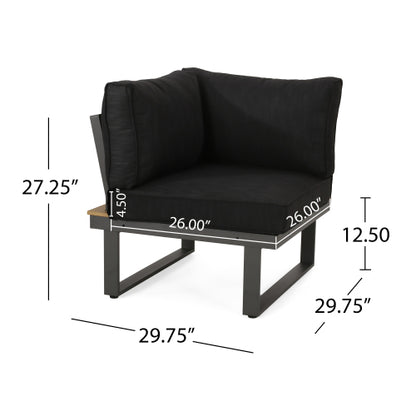 STERLING CORNER & COFFEE TABLE