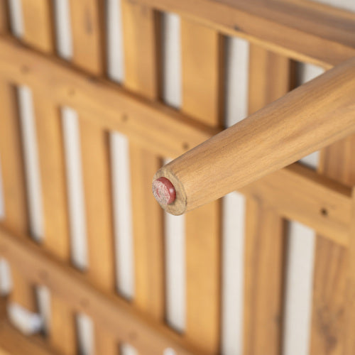 Terassi Outdoor Acacia Wood Lounge Chair, Set of 2