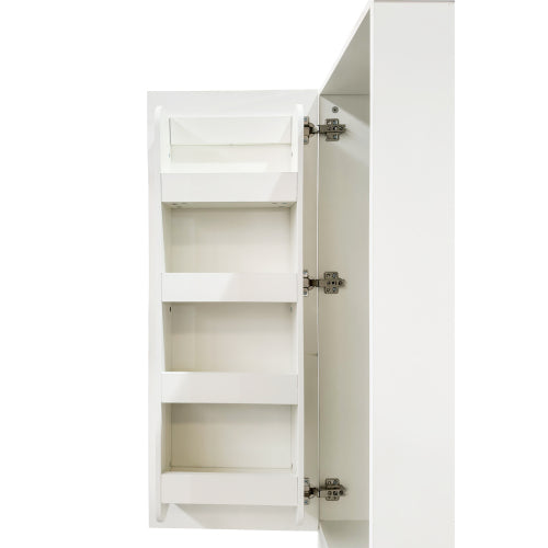 Kitchen Pantry Storage Cabinet with Doors, Shelves and Drawers