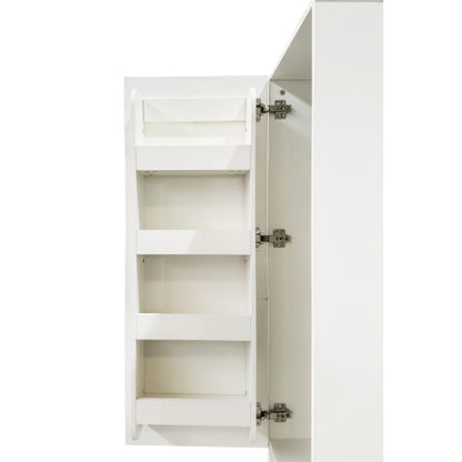 Kitchen Pantry Storage Cabinet with Doors, Shelves and Drawers