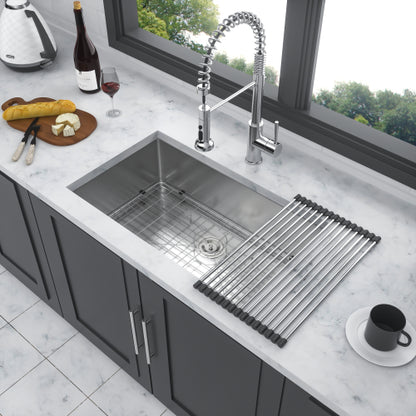 Undermount Kitchen Sink - 32"x19" Stainless Steel 16 Gauge Deep Single Bowl Sinks