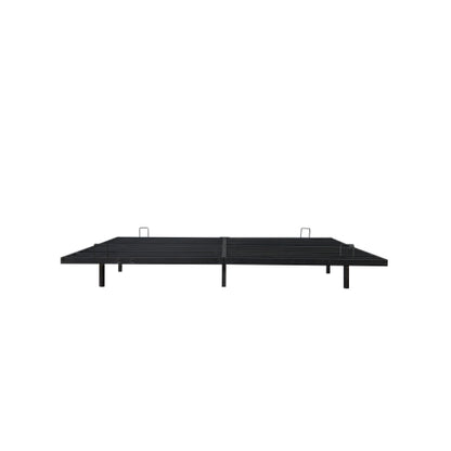 Queen Size Floating Bed Frames with LED Lights, Metal Platform Bed , Solid and Stable, Noise Free, No Box Spring Needed, Easy Assembly