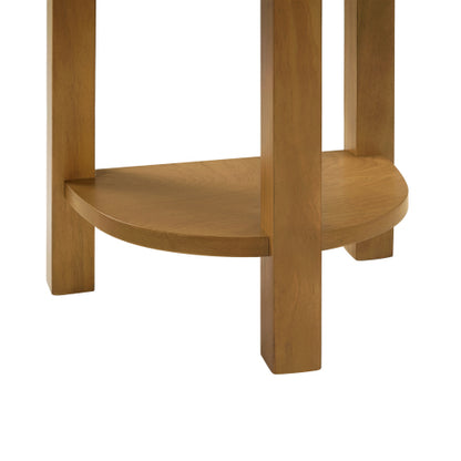 4 Piece Bar Table Set with3 PU Upholstered Bar Stools, Breakfast Table with 3 Padded Stools Solid Wood Counter Height Dining Table Set for Living Room, Dining Room. Natural