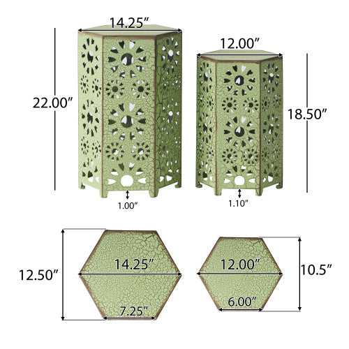 Outdoor ELIANA SIDE TABLE,2 PCS