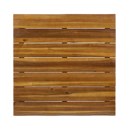 ZION INDUSTRIAL WOOD AND METAL COFFEE TABLE