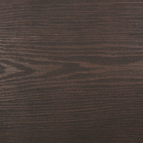 Rolando Outdoor Aluminum Dining Table with Steel Frame, Brown / Black