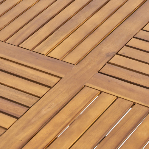 outdoor acacia wood tab