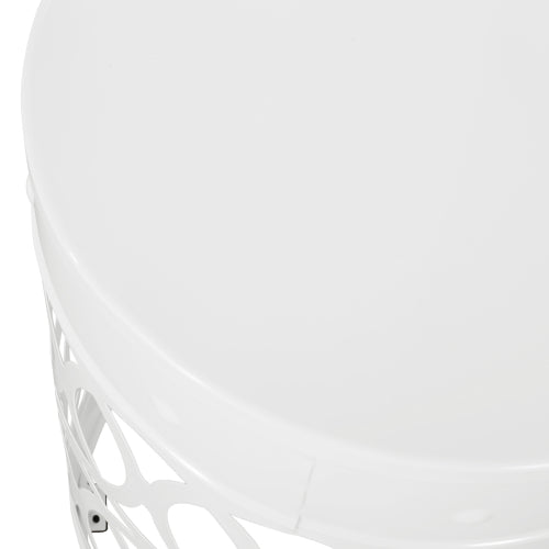 Outdoor Metal end Table -Large